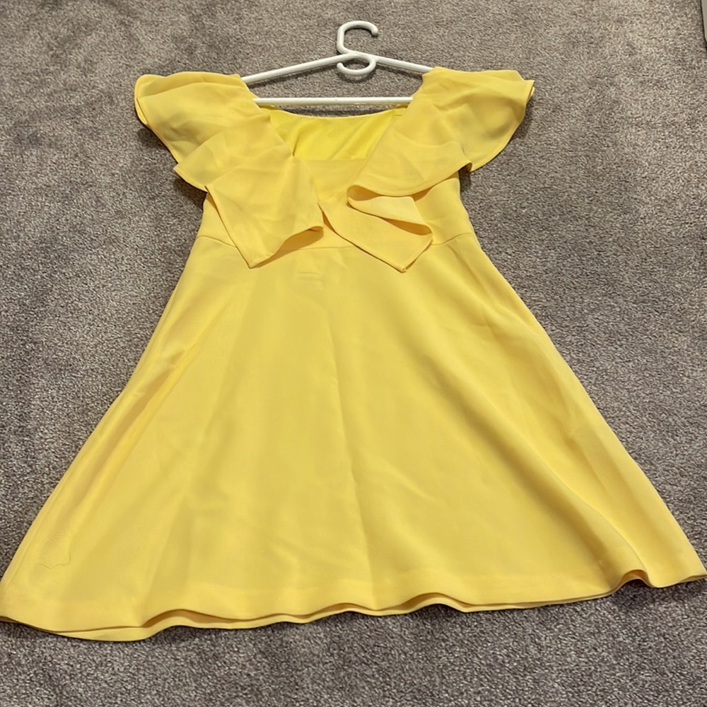NWT: BCBGeneration Yellow Summer Dress